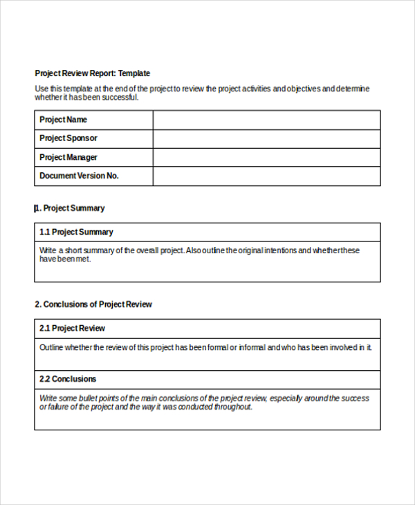 Simple Project Scope Template 