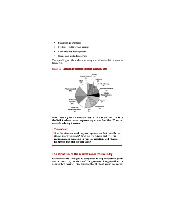 marketing research template