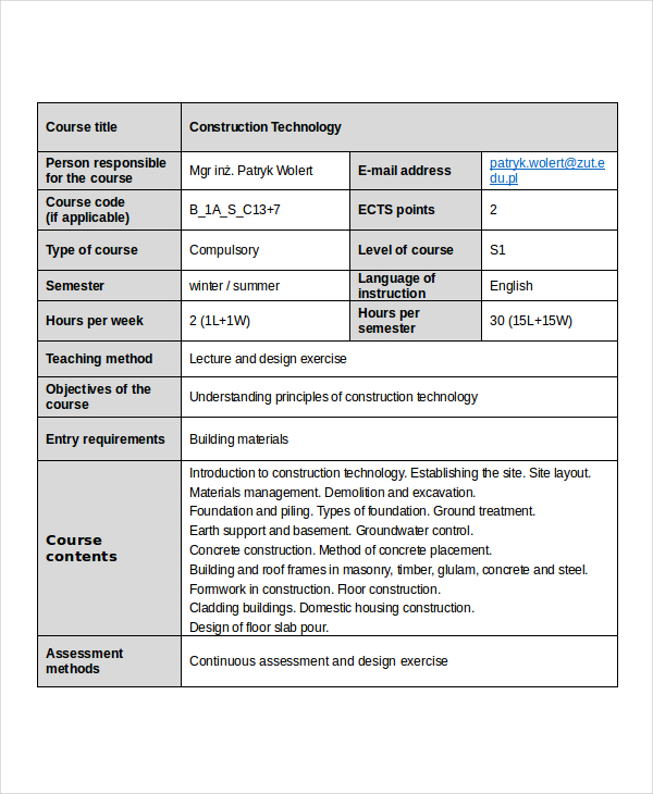 construction project scope template