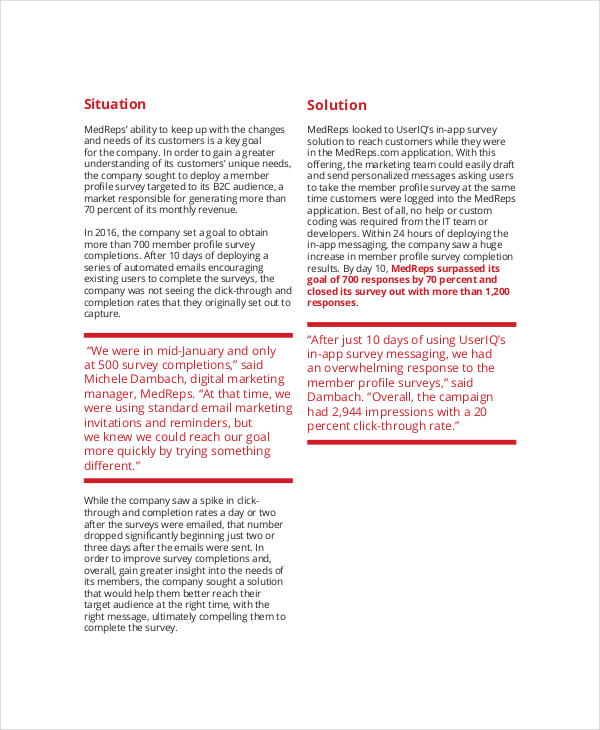 business marketing case study pdf