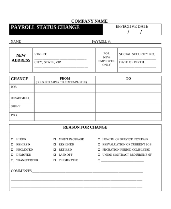 20+ Payroll Templates Free Sample, Example Format
