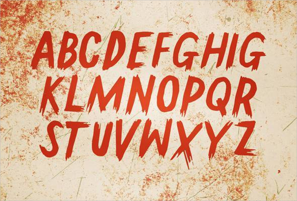 gallow tree horror font