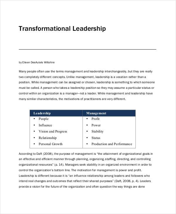 leadership philosophy essay pdf