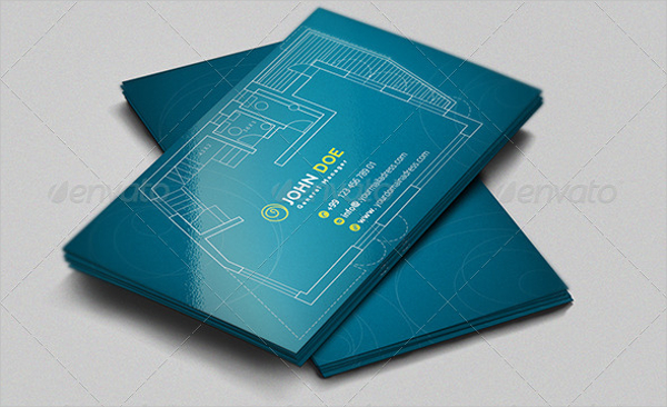 architecture business card