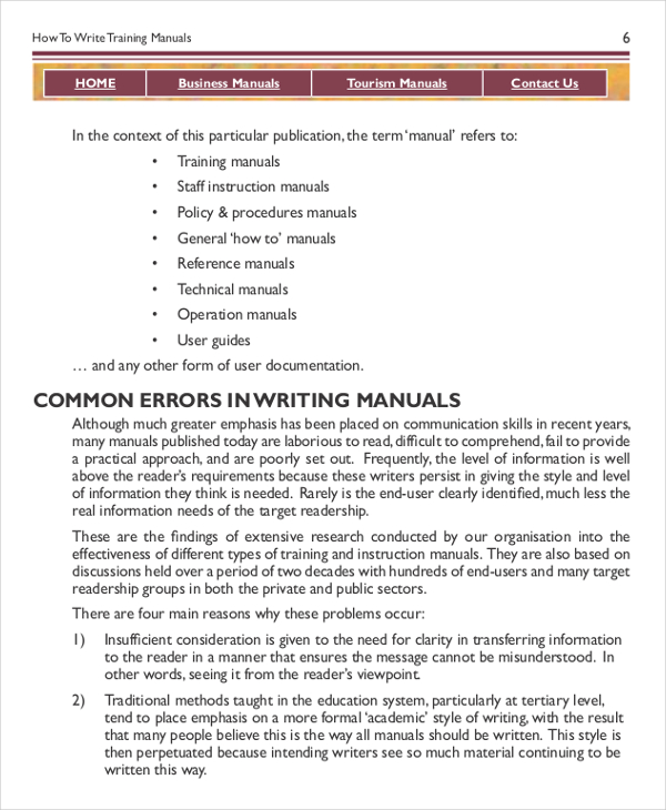 User Instruction Manual Template