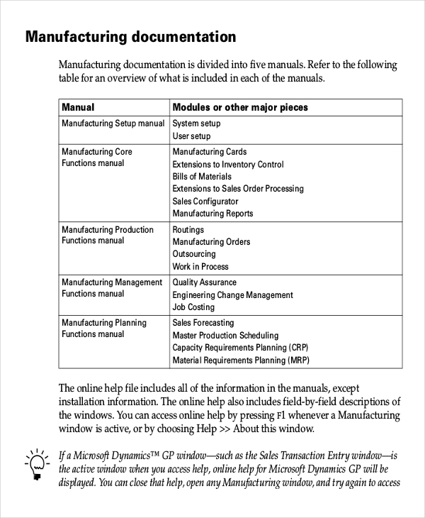 Working Instruction Template 6+ Free Word, PDF Document Downloads