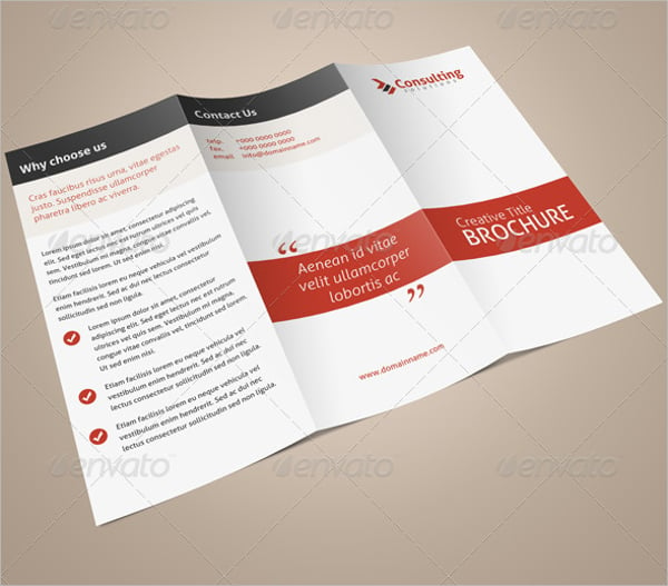consultation tri fold brochure