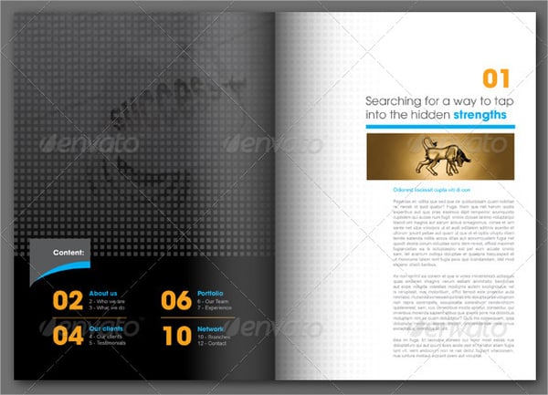 management consulting brochure