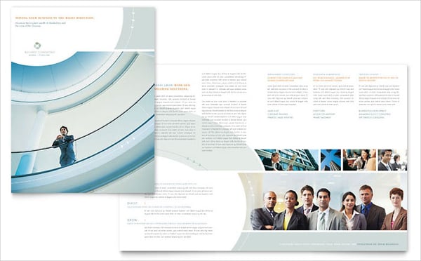 business consulting brochure template