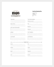 Example One Page Marketing Strategy Template