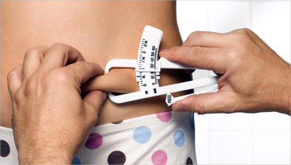 Body Fat Measurement Stock Photo - Download Image Now - Percentage