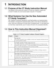 CT Instruction Manual Template
