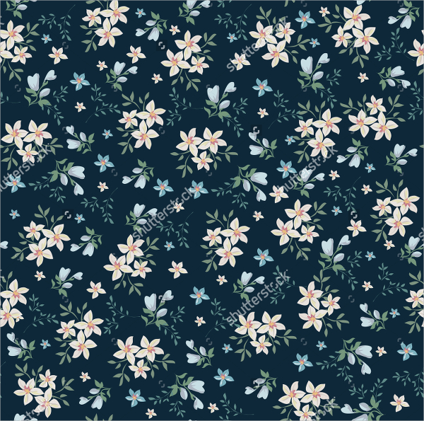 vintage flower pattern
