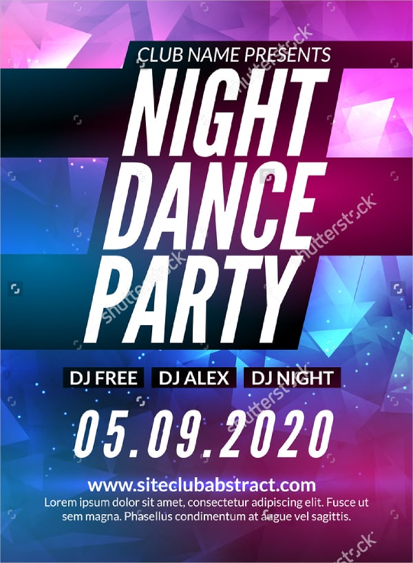 night-rave-dance-party-template