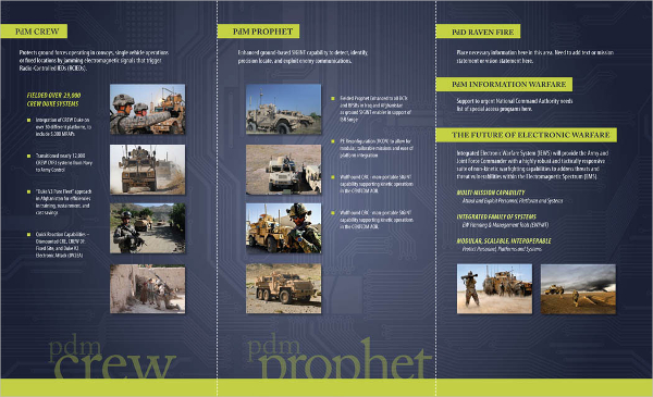 electronic warfare brochure