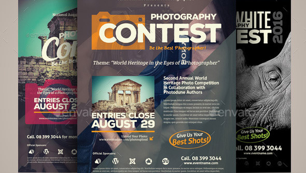 Photography Contest Poster Template and Ideas for Design
