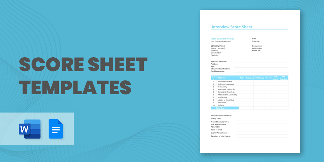 Chess Score Sheet (+ Free PDF Template) 