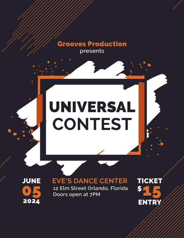 contest flyer template