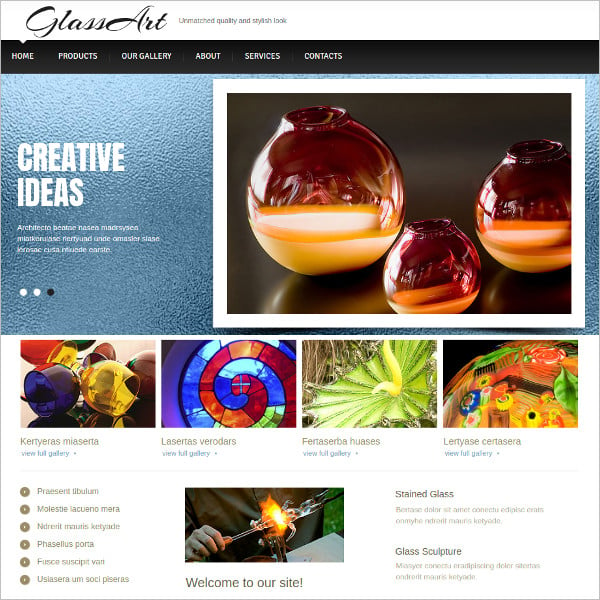 13+ Art Gallery Website Templates & Themes Free & Premium Templates