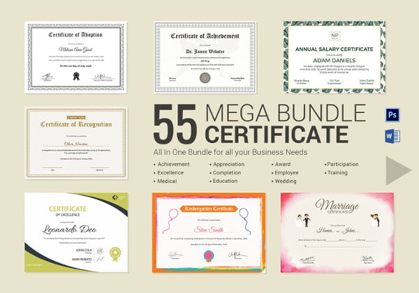 mega certificate bundle format