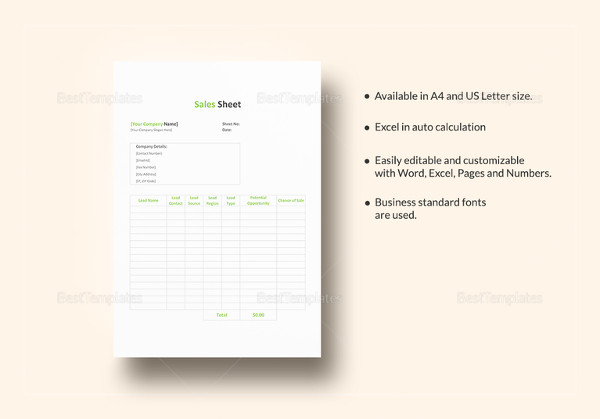 28+ Rate Sheet Templates - Word, Excel, PDF Document Download