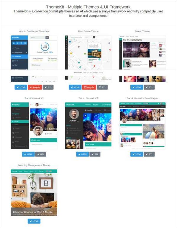 15+ Social Network Bootstrap Themes & Templates