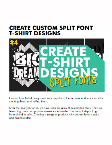 t shirt clothing font design
