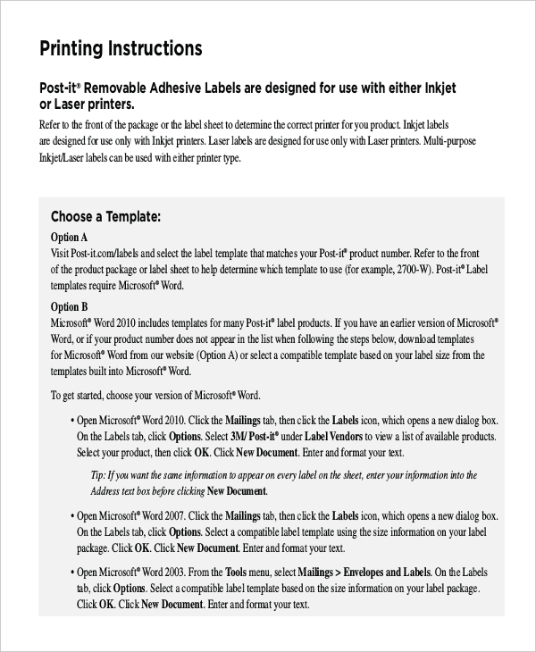 16+ Instruction Templates in PDF Word DOCX Excel