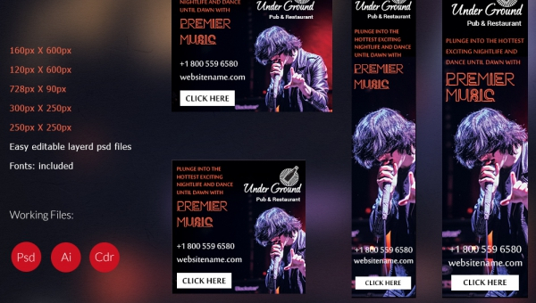 15 Pub Templates Psd Ai Cdr Format Download Free Premium