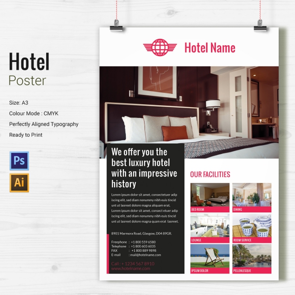 17+ Hotel Templates & Designs - PSD, EPS, AI