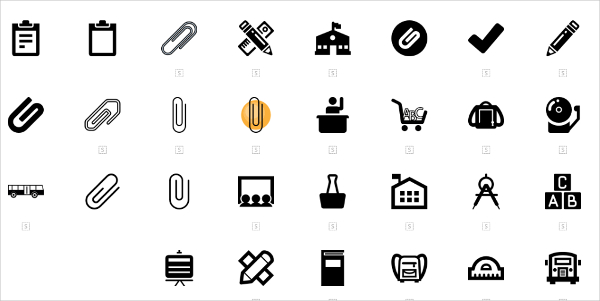 school icon pack