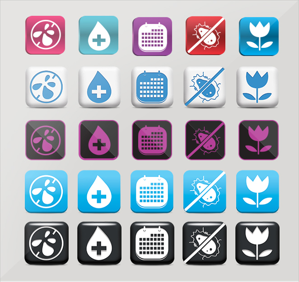 fitness icon pack