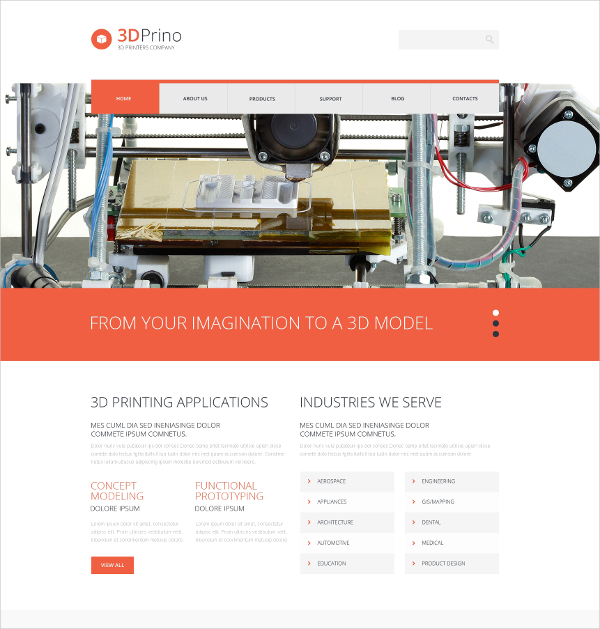 11+ Printing WordPress Themes &amp; Templates
