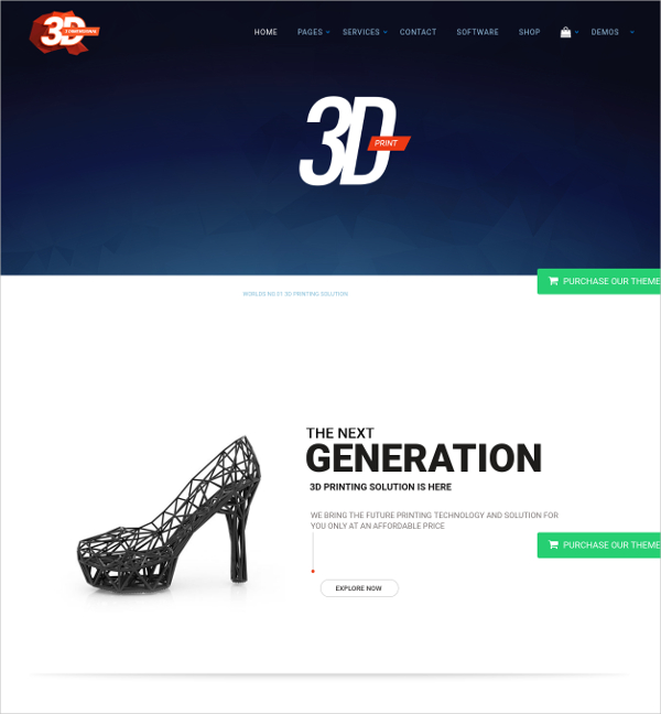 11+ Printing WordPress Themes &amp; Templates