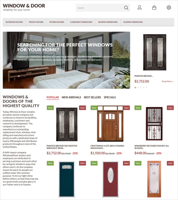 interior designer website template 139