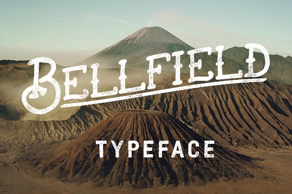bellfield tattoo typeface