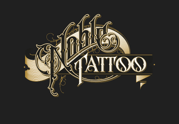 noble tattoo font