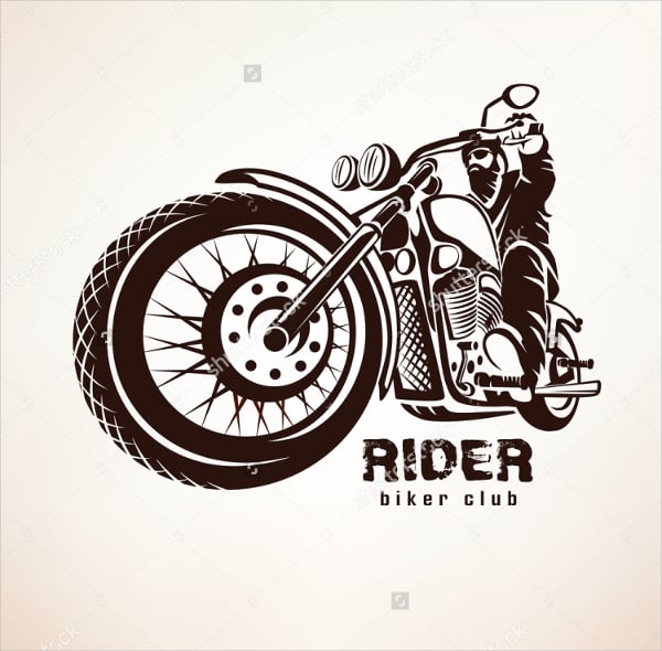 vintage bike logo
