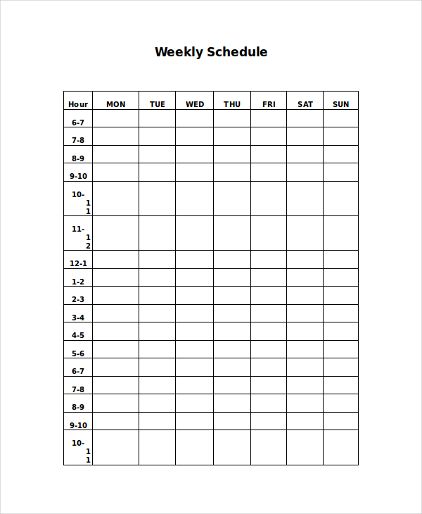 weekly-schedule-template