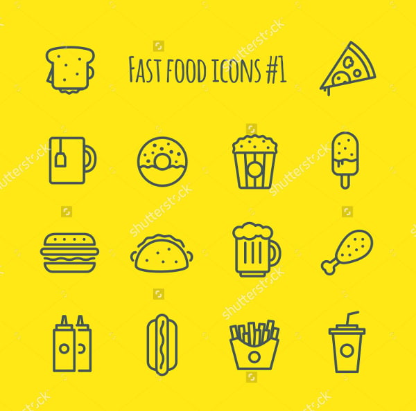 fast-food-icons