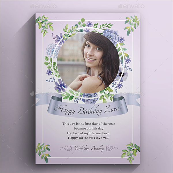 printable birthday greeting card for women