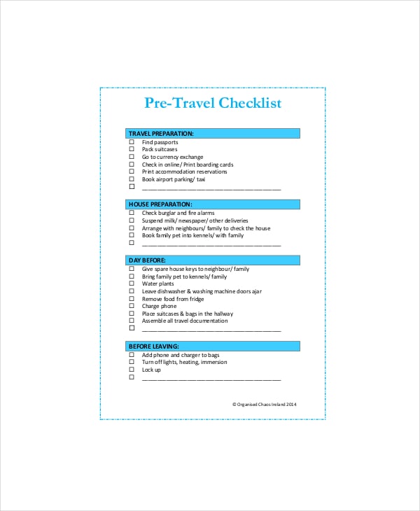 pre-travel-checklist-template