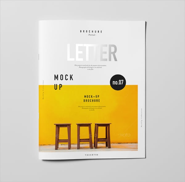 one page letter brochure