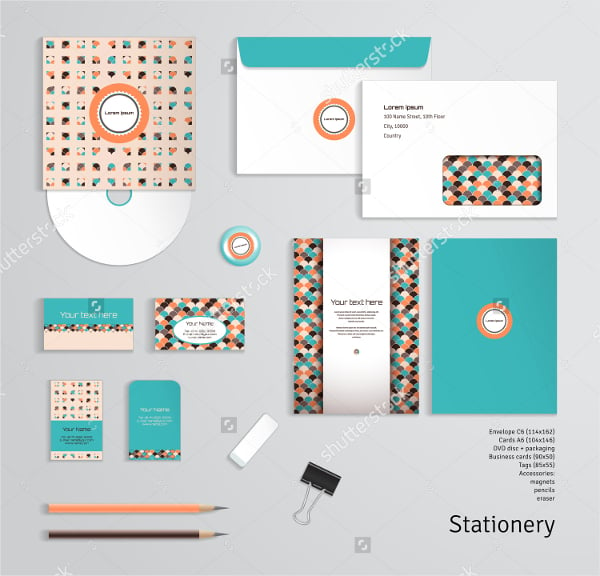 geometric-pattern-magnetic-business-card-template