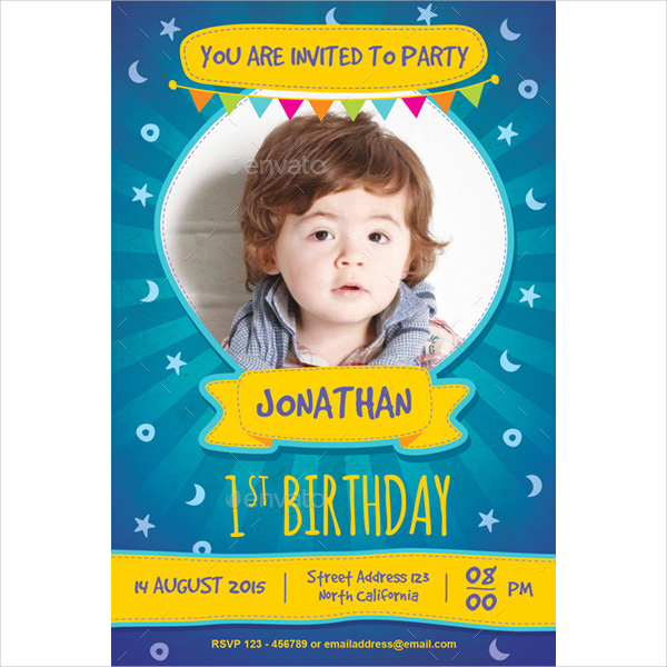 19+ Kids Party Invitation Designs & Templates - PSD, AI, Word, EPS