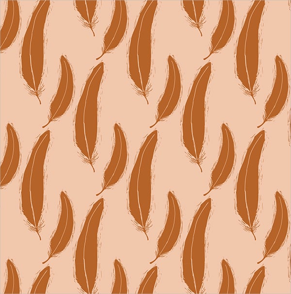 vector art feather patterns