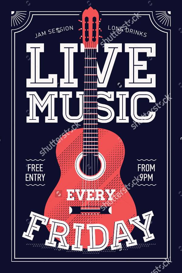 live-music-poster-template
