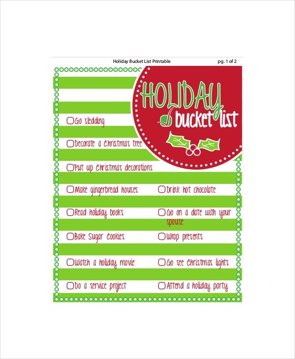 Best Summer Bucket List Free Google Docs Template 