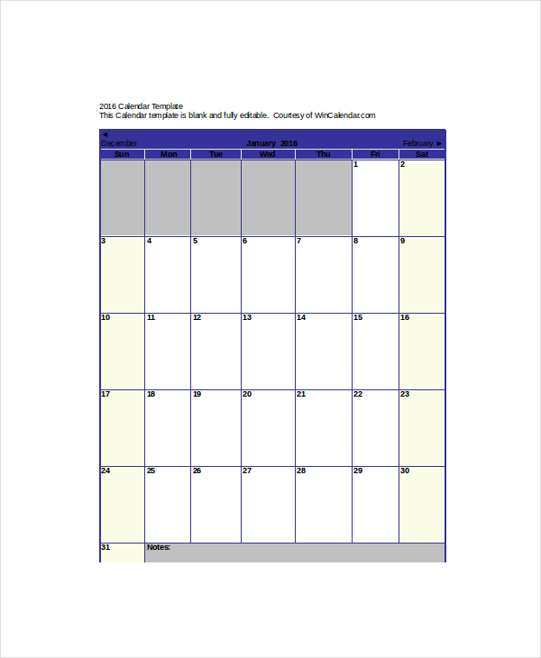 Appointment Calendar Template - 5+ Free Word, Excel, PDF Documents Download