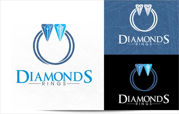diamond ring vector